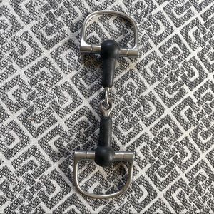 Centaur Pony Rubber Dee Bit 4.5” New Stainless